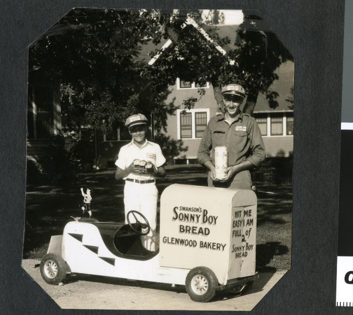 Miniature Bakery Delivery Truck