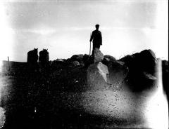 Swenson, Henry picking rocks