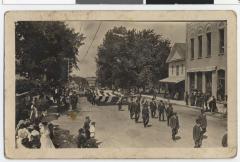 1908 Fourth of July Parade. Glenwood, Minnesota