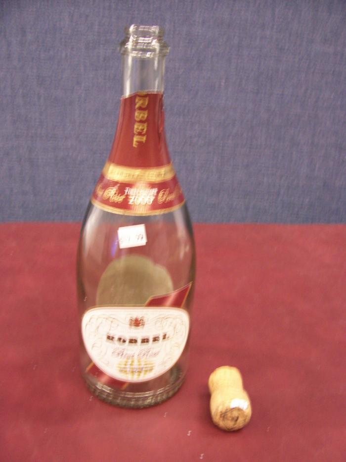 Korbel Champagne Bottle