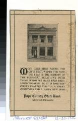 Pope County State Bank advertisement