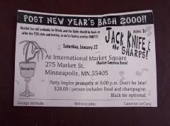 Post New Year's Bash Advertisement