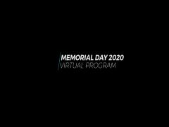 2020 Virtual Memorial Day Program in Glenwood, Minnesota
