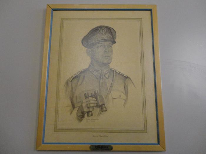 General MacArthur Drawing