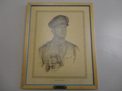 General MacArthur Drawing