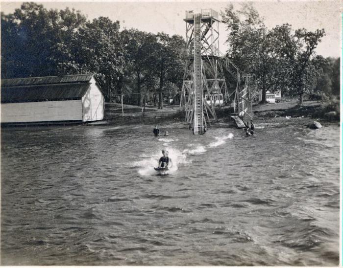 Toboggan Water Slide at Excelsior Commons