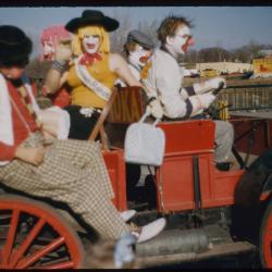 Parade Vehicle with Clowns