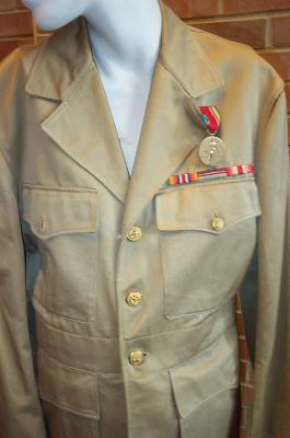 Richard Meneley Merchant Marine Uniform