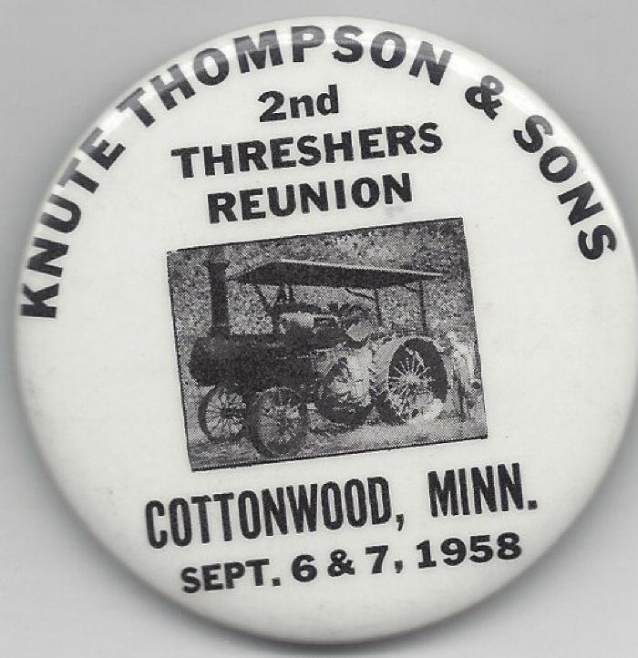 Knute Thompson & Sons 2nd Threshers Reunion, 1958