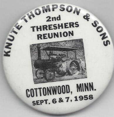 Knute Thompson & Sons 2nd Threshers Reunion, 1958
