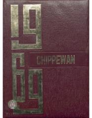 Starbuck High School 1969 yearbook "Chippewan" Starbuck, Minnesota