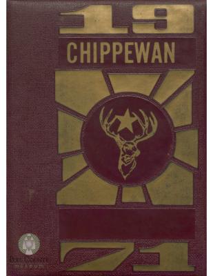 Starbuck High School 1971 yearbook "Chippewan" Starbuck, Minnesota