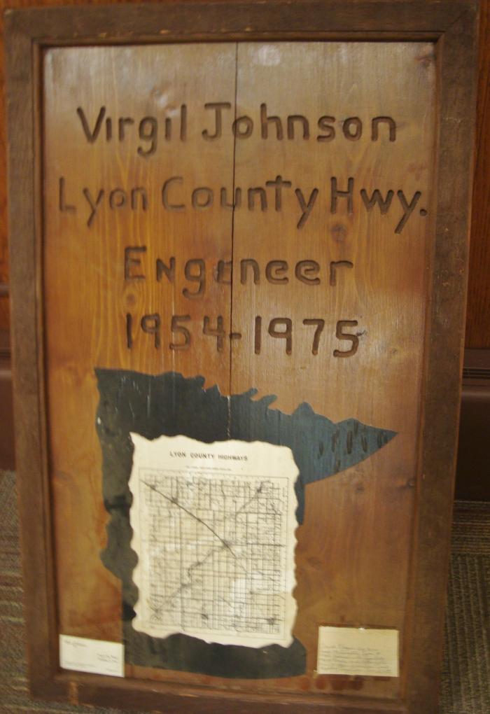 Virgil Johnson Lyon County Engineer 1954-1975