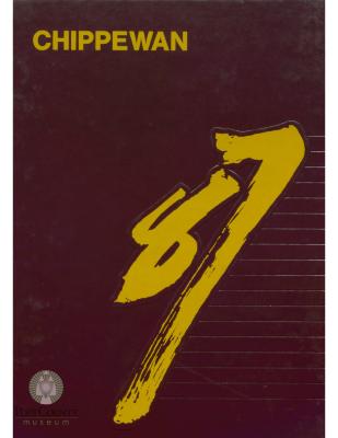 Starbuck High School 1987 yearbook "Chippewan" Starbuck, Minnesota