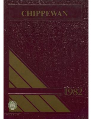 Starbuck High School 1982 yearbook "Chippewan" Starbuck, Minnesota