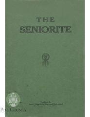 Glenwood High School 1915 yearbook "Seniorite" Glenwood, Minnesota