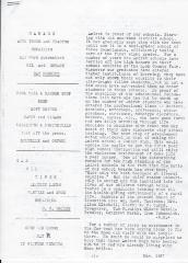 Amiret Newsletter, May, 1937