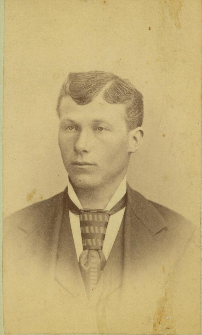 Unidentified young man