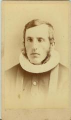 Unidentified man wearing suspenders