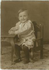 Unidentified young boy