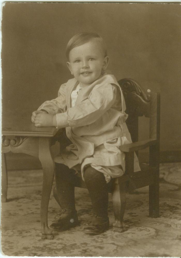 Unidentified young boy