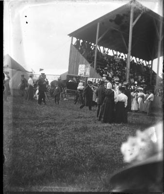 Grandstand at the Anoka County Fairgrounds