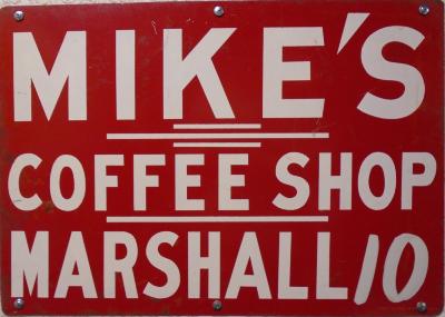 Mike's Cafe Sign