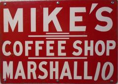 Mike's Cafe Sign