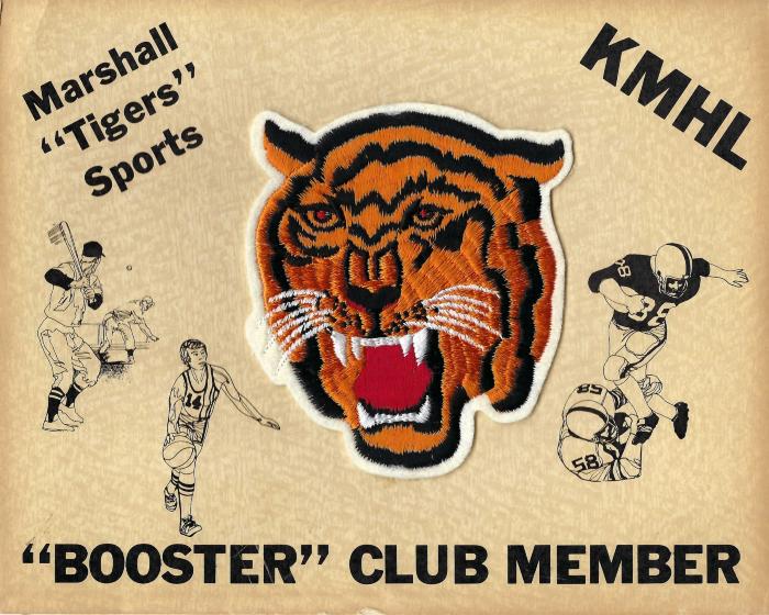 "Booster Club" Member Sign