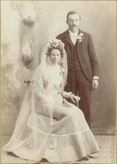 Ole Anton and Clara (Larson) Klopp wedding