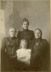 Mrs. O. Rigg, Mrs. L. Koefod, Mrs. P. Thoen, and M. Koefod