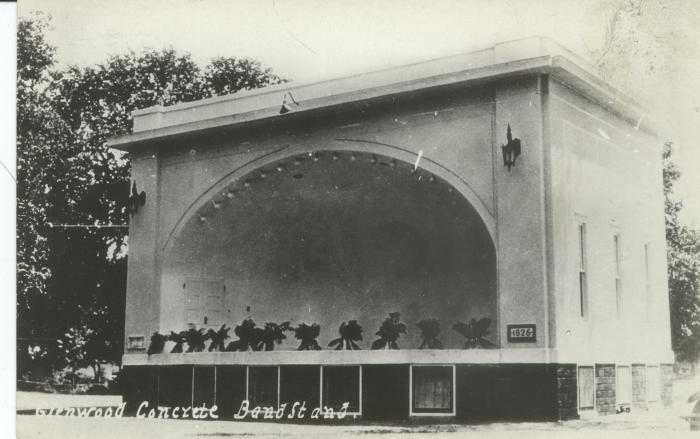 Glenwood Concrete Bandstand