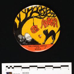 Large 1980 Anoka Halloween Button