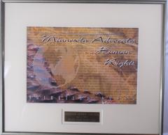 Minnesota Advocate for Human Rights Award to Marianne Murphy Zarzana
