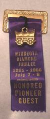 Minneota Diamond Jubilee Honored Pioneer Guest