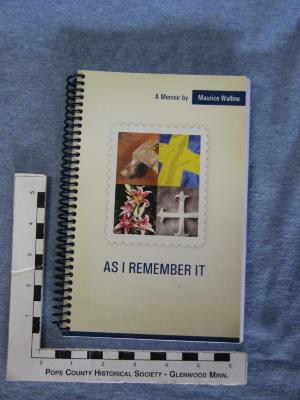 As I Remember It