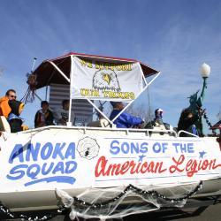 Anoka American Legion in Halloween Parade