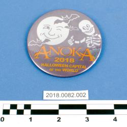 2018 Anoka Halloween Button Misprint