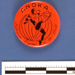 1963 and 1968 Anoka Halloween Button