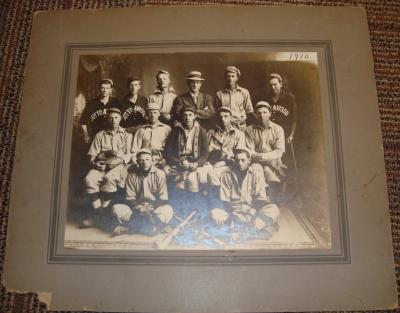 1910 Cottonwood Baseball Team