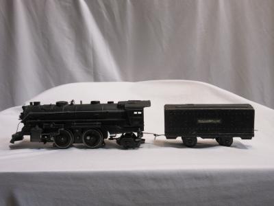 Model Train, Locomotive and Coal Tender