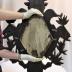 Wall Clock, French, Black Forest