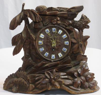 Mantel Clock, Black Forest