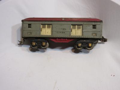 Model Train, Baggage Car