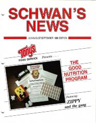 Schwan's News, July-September, 1989