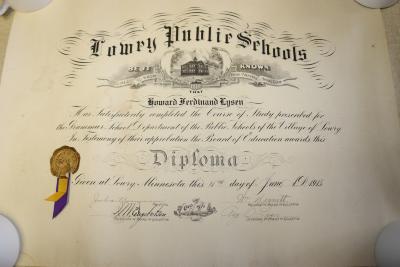 Lowry School Diploma
