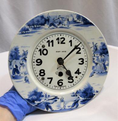 Clock, Ceramic Plate
