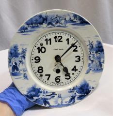 Clock, Ceramic Plate