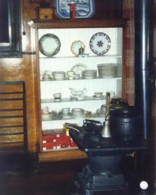 Hutch in Kitchen at Fillebrown House
