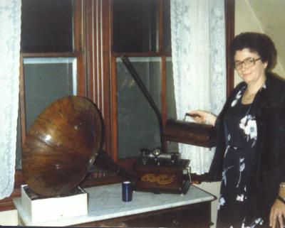 Edison Phonograph at Fillebrown House